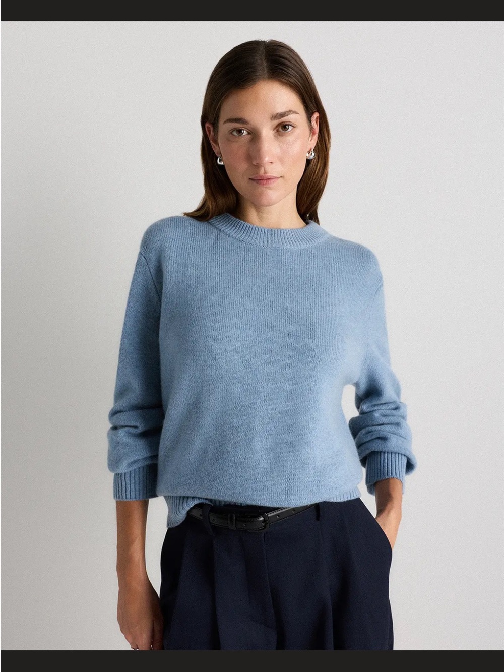 QUINCE Mongolian Cashmere Oversized Crewneck Sweater size SMALL